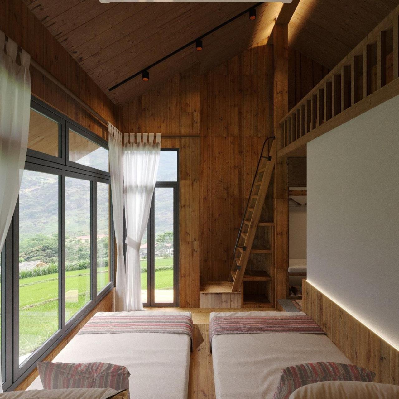 Chien'S Lodge Du Gia Làng Cac Εξωτερικό φωτογραφία